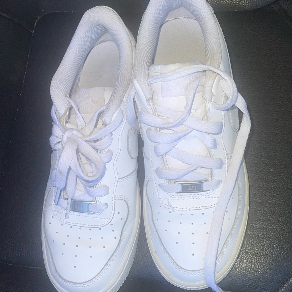 White Nike F1s